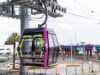 Vuela la primer cabina del teleférico de Morelia; arranca etapa de pruebas