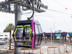 Vuela la primer cabina del teleférico de Morelia; arranca etapa de pruebas