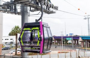 Vuela la primer cabina del teleférico de Morelia; arranca etapa de pruebas