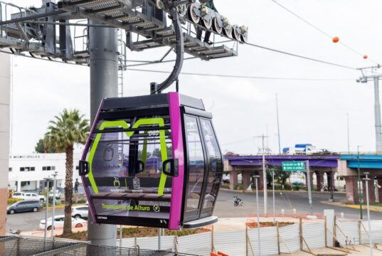 Vuela la primer cabina del teleférico de Morelia; arranca etapa de pruebas