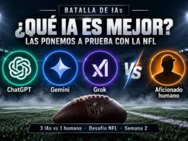 ¿Qué inteligencia artificial es mejor? Las ponemos a prueba con la NFL