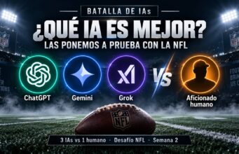 ¿Qué inteligencia artificial es mejor? Las ponemos a prueba con la NFL