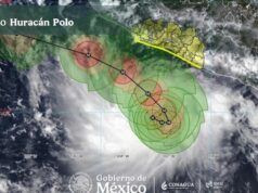 “Polo” se intensifica a huracán categoría 5 en el Pacífico mexicano