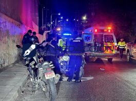 Joven resulta lesionado tras volcadura de cuatrimoto en avenida Michoacán