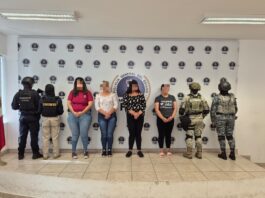 FGE detiene a cuatro mujeres por secuestro exprés y extorsión en Morelia