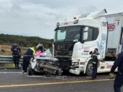 Muere automovilista tras brutal encontronazo en Libramiento Oriente