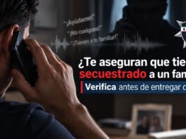 ¿Aseguran que tienen secuestrado a un familiar tuyo? Conserva la calma y verifica