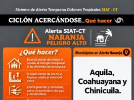 Llama PC a extremar precauciones en la Costa y Sierra ante paso del huracán “Trudy”