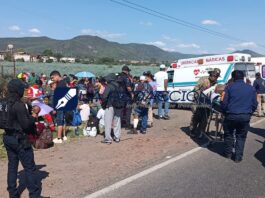 Choque de autobuses deja 23 pasajeros afectados en tramo La Piedad-Pénjamo