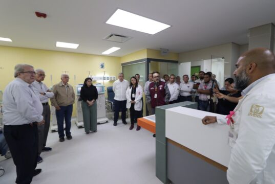 ¡Por fin! Concluyen clínica la unidad de hemodiálisis del IMSS