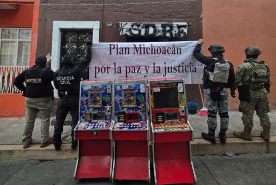 Maquinitas aseguradas generaban más de 1 mdp mensuales