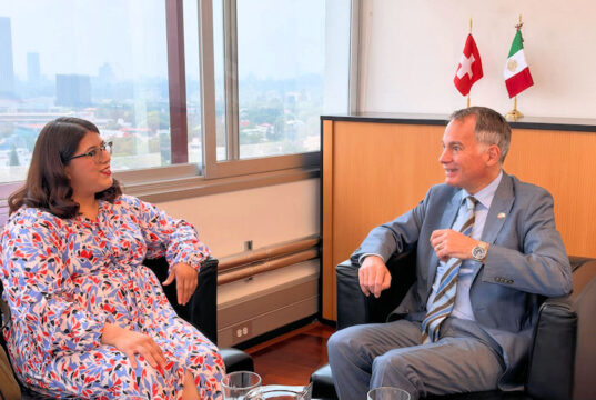 Miroslava Shember fortalece la agenda México–Suiza: inversión, educación e innovación