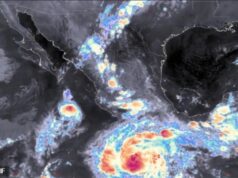 Trudy alcanza categoría 1; Simón se degrada a tormenta tropical