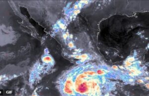 Trudy alcanza categoría 1; Simón se degrada a tormenta tropical
